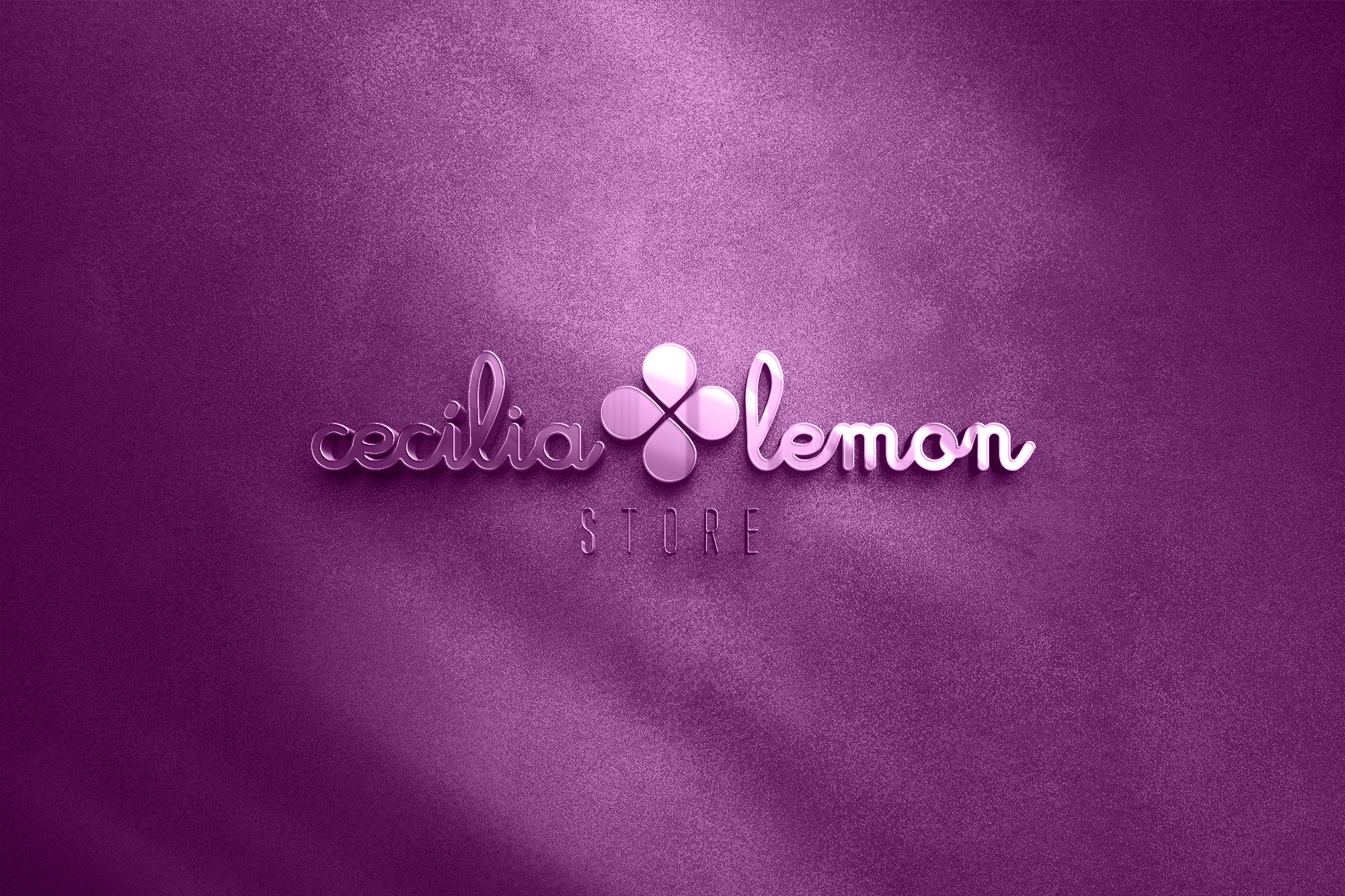 Logotipo Cecília Lemon Store